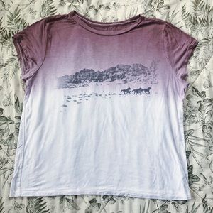 American Eagle Ombré Soft Tee